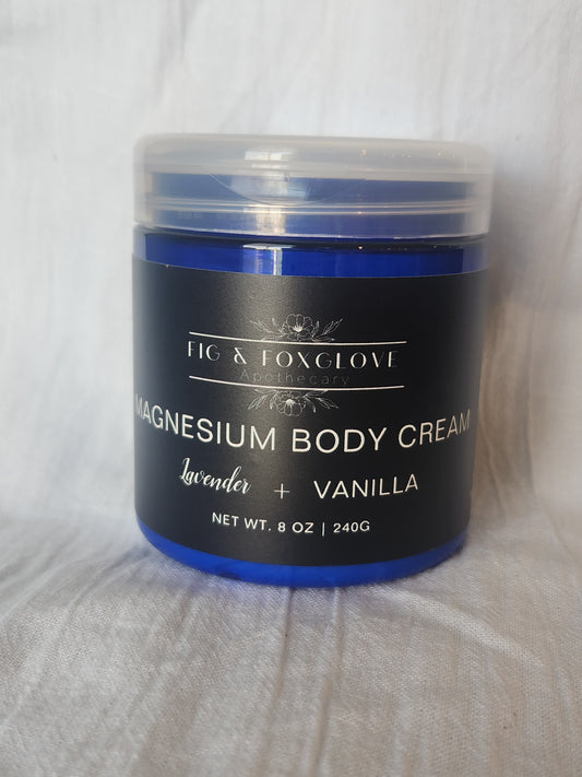 Magnesium Body Cream 8 oz